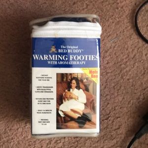 bed buddy warming footsies with aromatherapy